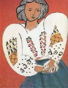 Henri Matisse The Romanian Blouse (mk35) oil